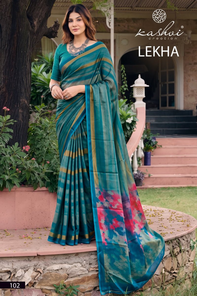 Lekha Vol 1 By Kashvi Georgette Printed Saree